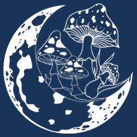 Goblincore Moon Aesthetic Dark Academia Mushroom Premium T-Shirt