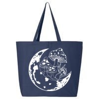 Goblincore Moon Aesthetic Dark Academia Mushroom 25L Jumbo Tote