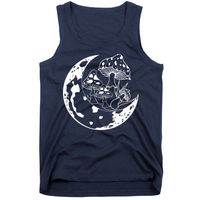 Goblincore Moon Aesthetic Dark Academia Mushroom Tank Top