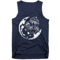 Goblincore Moon Aesthetic Dark Academia Mushroom Tank Top