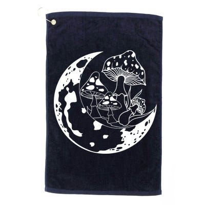 Goblincore Moon Aesthetic Dark Academia Mushroom Golf Towel