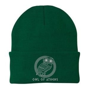 Greek Mythology Athena Owl Of Athens Knit Cap Winter Beanie