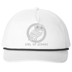 Greek Mythology Athena Owl Of Athens Snapback Five-Panel Rope Hat