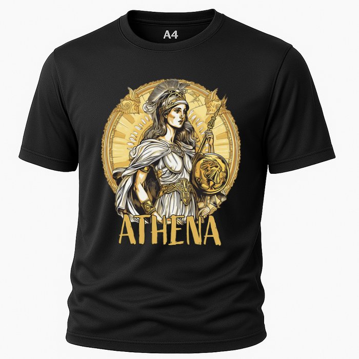 Greek Mythology Athena The Goddess Of Wisdom And War Cooling Performance Crew T-Shirt