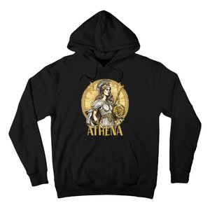 Greek Mythology Athena The Goddess Of Wisdom And War Hoodie