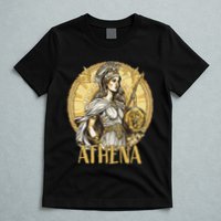 Greek Mythology Athena The Goddess Of Wisdom And War T-Shirt
