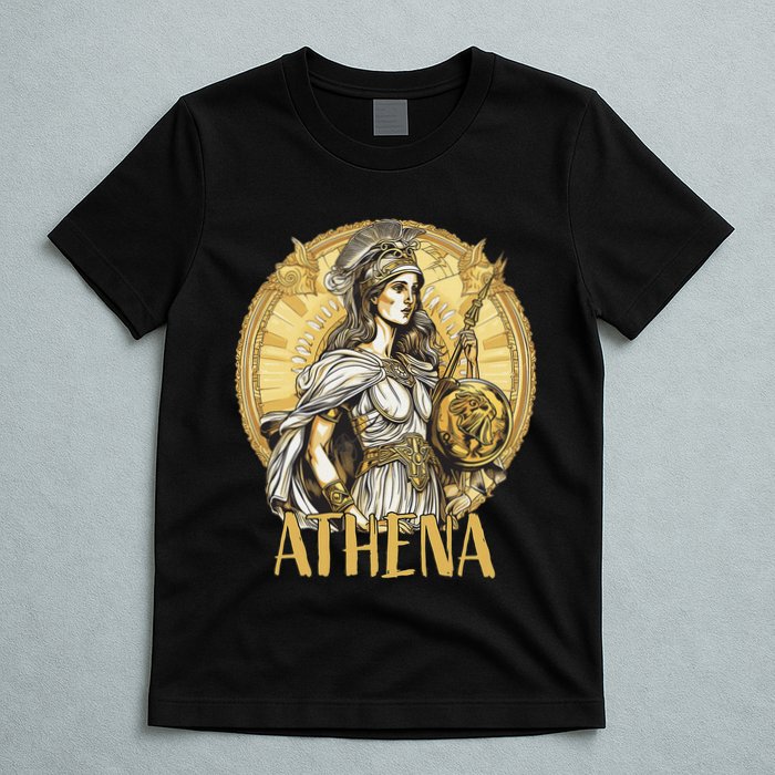Greek Mythology Athena The Goddess Of Wisdom And War T-Shirt