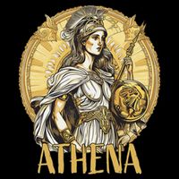 Greek Mythology Athena The Goddess Of Wisdom And War Sustainable Bucket Hat