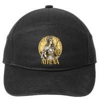 Greek Mythology Athena The Goddess Of Wisdom And War 7-Panel Snapback Hat