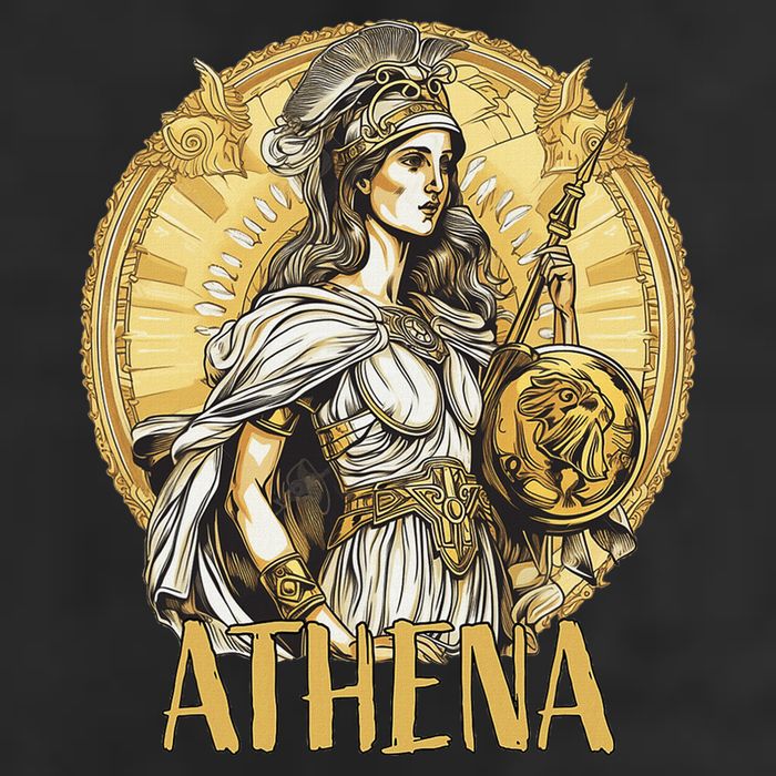 Greek Mythology Athena The Goddess Of Wisdom And War Adult Drive Performance Visor