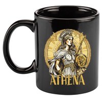 Greek Mythology Athena The Goddess Of Wisdom And War 11oz C Handle Ceramic Mug