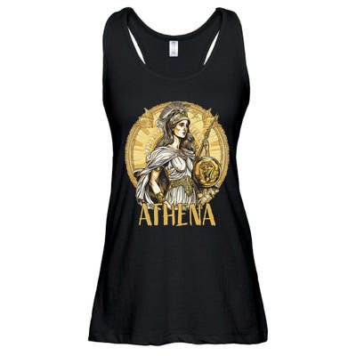 Greek Mythology Athena The Goddess Of Wisdom And War Ladies Essential Flowy Tank