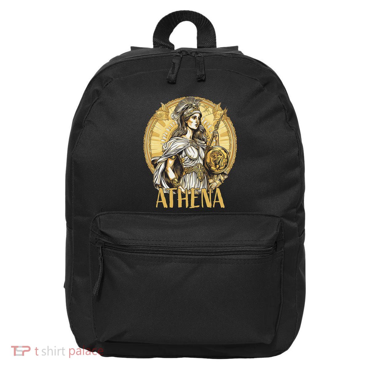 Greek Mythology Athena The Goddess Of Wisdom And War 16 in Basic Backpack