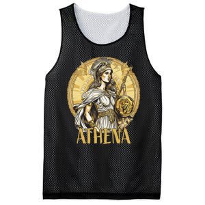 Greek Mythology Athena The Goddess Of Wisdom And War Mesh Reversible Basketball Jersey Tank