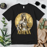 Greek Mythology Athena The Goddess Of Wisdom And War Premium T-Shirt