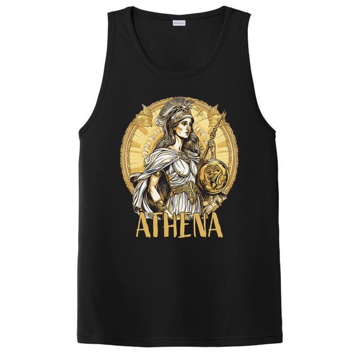 Greek Mythology Athena The Goddess Of Wisdom And War PosiCharge Competitor Tank