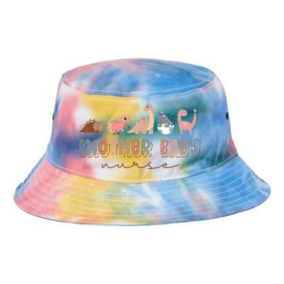 Groovy Mother Baby Nurse Postpartum Nursing Cute Dinosaur Tie Dye Newport Bucket Hat