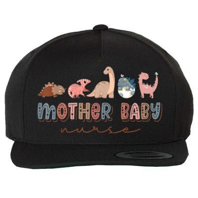 Groovy Mother Baby Nurse Postpartum Nursing Cute Dinosaur Wool Snapback Cap