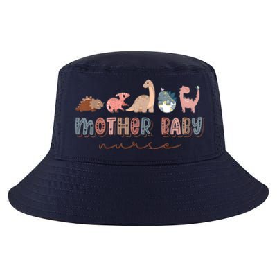 Groovy Mother Baby Nurse Postpartum Nursing Cute Dinosaur Cool Comfort Performance Bucket Hat