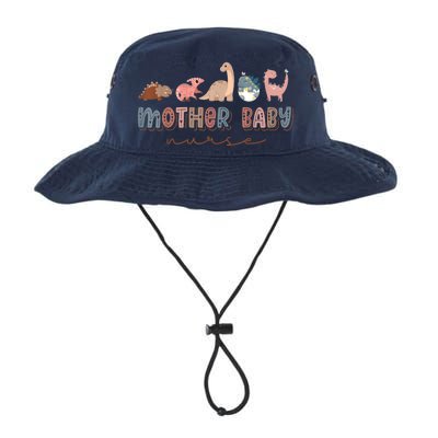 Groovy Mother Baby Nurse Postpartum Nursing Cute Dinosaur Legacy Cool Fit Booney Bucket Hat