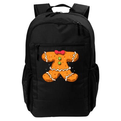 Gingerbread Man Body Costume Christmas Xmas Art Daily Commute Backpack