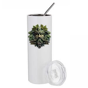 Green Man Botanical Greenman Stainless Steel Tumbler