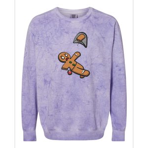 Gingerbread Man Bouldering Colorblast Crewneck Sweatshirt