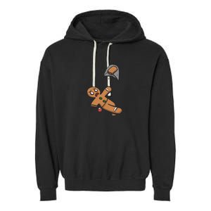 Gingerbread Man Bouldering Garment-Dyed Fleece Hoodie