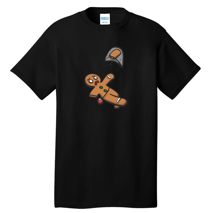 Gingerbread Man Bouldering Tall T-Shirt