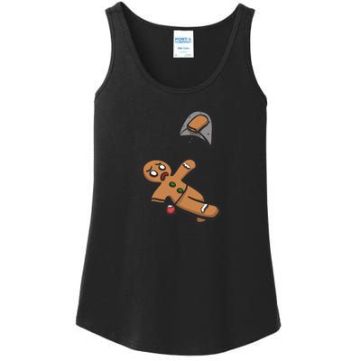 Gingerbread Man Bouldering Ladies Essential Tank