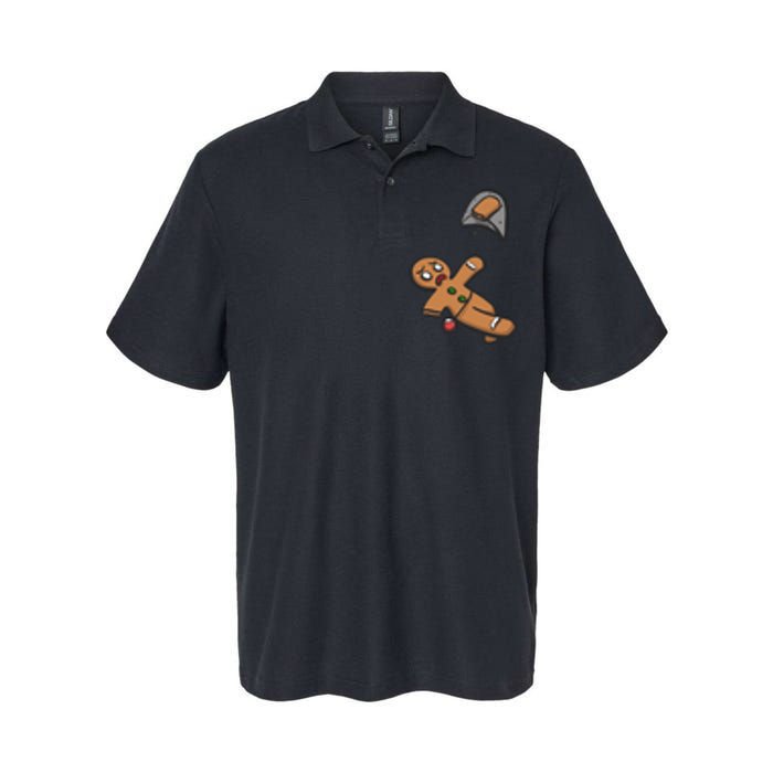 Gingerbread Man Bouldering Softstyle Adult Sport Polo