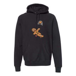 Gingerbread Man Bouldering Premium Hoodie