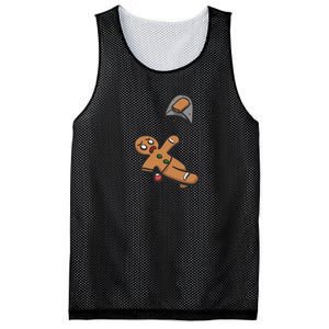 Gingerbread Man Bouldering Mesh Reversible Basketball Jersey Tank