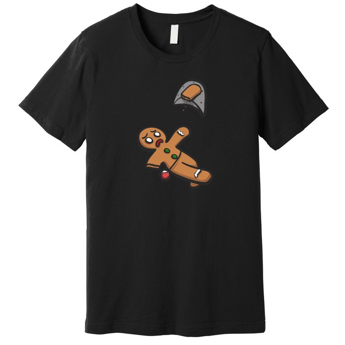 Gingerbread Man Bouldering Premium T-Shirt