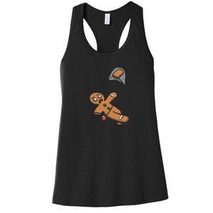 Gingerbread Man Bouldering Women's Racerback Tank