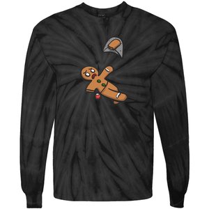 Gingerbread Man Bouldering Tie-Dye Long Sleeve Shirt