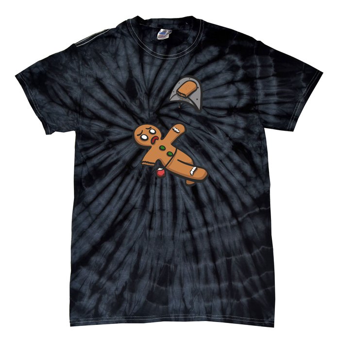 Gingerbread Man Bouldering Tie-Dye T-Shirt