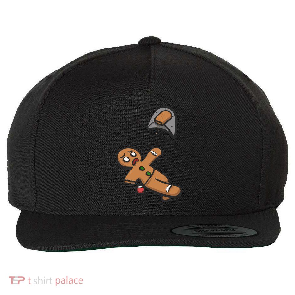 Gingerbread Man Bouldering Wool Snapback Cap
