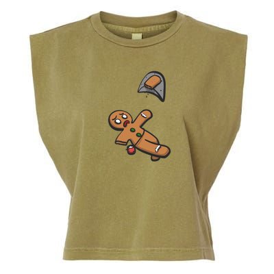 Gingerbread Man Bouldering Garment-Dyed Women's Muscle Tee