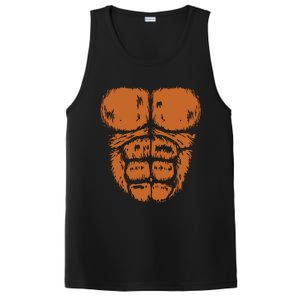 Gorilla Monkey Belly Chest Costume Diy Halloween PosiCharge Competitor Tank