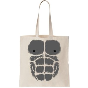 Gorilla Monkey Belly Chest Costume Diy Halloween Tote Bag