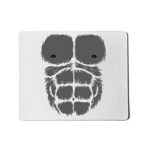 Gorilla Monkey Belly Chest Costume Diy Halloween Mousepad