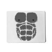 Gorilla Monkey Belly Chest Costume Diy Halloween Mousepad