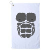 Gorilla Monkey Belly Chest Costume Diy Halloween Platinum Collection Golf Towel