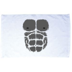 Gorilla Monkey Belly Chest Costume Diy Halloween Microfiber Hand Towel