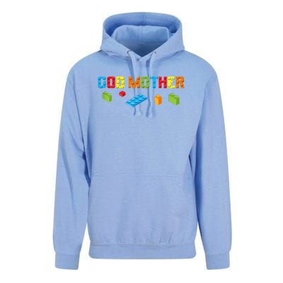 Godmother Master Builder Building Brick Block Family Parents Gift Unisex Surf Hoodie