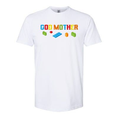 Godmother Master Builder Building Brick Block Family Parents Gift Softstyle® CVC T-Shirt