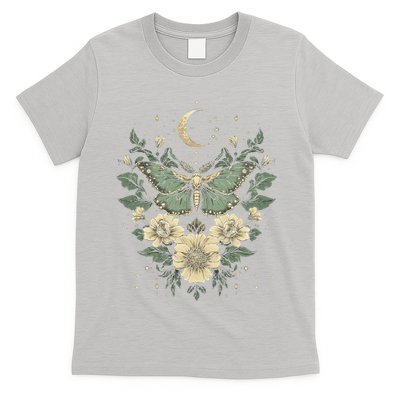 Goblincore Moth Butterfly Moon Phases Cottagecore Art T-Shirt