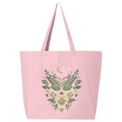 Goblincore Moth Butterfly Moon Phases Cottagecore Art 25L Jumbo Tote