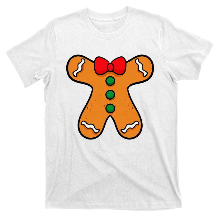 Gingerbread Man Body Costume For Halloween Or Christmas T-Shirt